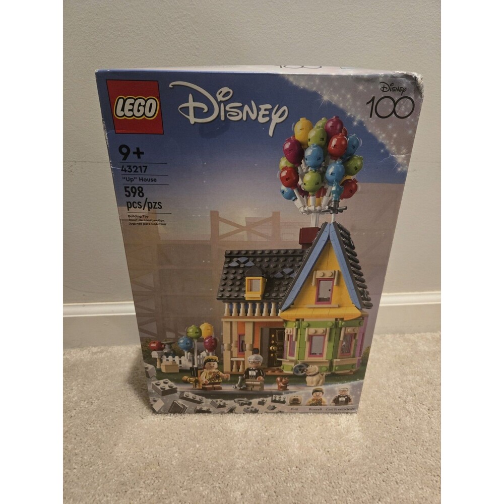 LEGO Disney Pixar Up House 43217 New Factory Sealed 598 Pcs Disney 100 Carl Dug